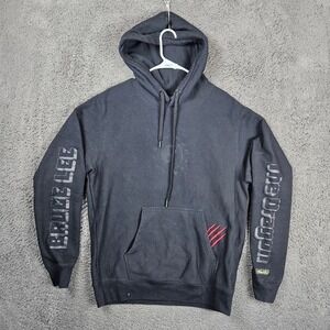 Shoe Palace Bruce Lee Enter the Dragon Black Puff Print Hoodie Mens Large 2023